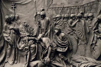 Bajorrelieve en bronce