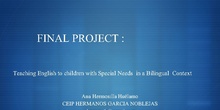 Teaching English to children with Special Needs  in a Bilingual  Context