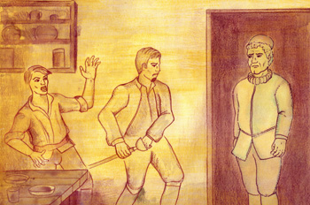 Llegada de Don Gonzalo