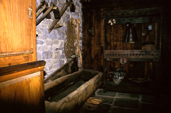 Casa de campesinos (s.XIX): Ferrao, Museo del Pueblo de Asturias