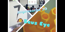 #cervanbot: Impresoras 3D con Zeus Eye (grabado por alumnos)