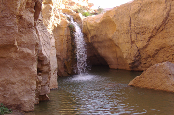 Cascada, Tamerza, Túnez