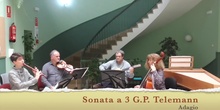 Sonata a 3 de G.P. Telemann (1681-1767) 2º mov: adagio