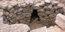 Resto arqueológico de Nuraghi, Cerdeña, Italia