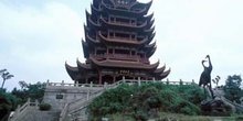 Pagoda de la grulla amarilla en Wuhan , China