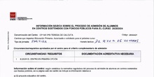 INFORMACIÓN PROCESO DE ADMISIÓN