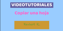 Videotutorial Xaviert