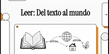 Leer. Del texto al mundo