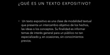 6º Lengua como escribir un texto expositivo