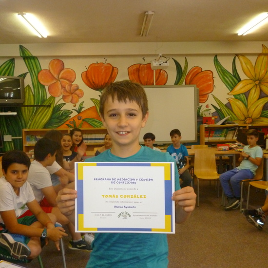 Entrega de diplomas Alumnos Ayudantes 9