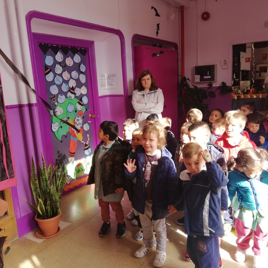 Visita al Berceo I de los alumnos de Infantil 4 años. 14