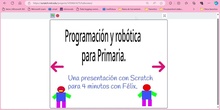 Programación y robótica en Primaria