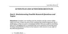 action research plan