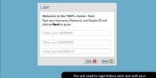 TOEFL Junior: Computer-Based Tests Directions (Speaking and Writing)