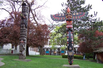 Totem, Parque Thunder Bird, Victoria