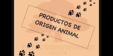 INFANTIL 3 AÑOS		PRODUCTOS DE ORIGEN ANIMAL