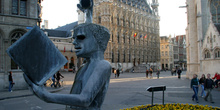 Monumento La Fuente de la Sabiduría, Lovaina, Bélgica