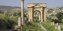 Arco de triunfo, Jarash, Jordania