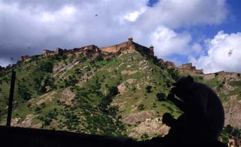 Vista del Fuerte de la Estrella, Ajmer, India