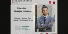Entrevista. Vicente J. Montes Gan.  Director de la Fundación Rafael del Pino