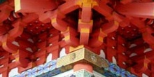 Detalle de la techumbre de una pagoda