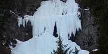 Cascada helada, Lago Louise, Parque Nacional Banff