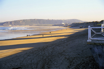 Vista desde Salinas de la playa de El Espartal, Castrillón, Prin