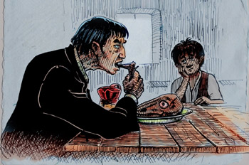 El Lazarillo y el clérigo