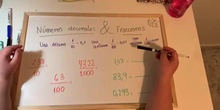 Números decimales & Fracciones