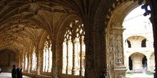 Interior del Monasterio de los Jerónimos, Lisboa, Portugal