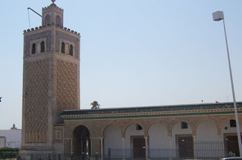 Exterior Mezquita, Túnez Capital