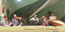 Sonata a 3 de G.P. Telemann (1681-1767) 3º mov: allegro