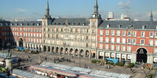 Panorámica de la Plaza Mayor, Madrid