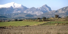 Vista de Guara desde Santa Eulalia