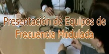 Presentación Equipos de FM