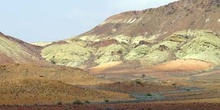 Paisaje del desierto, Rep. de Djibouti, áfrica