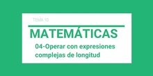 Operaciones con expresiones complejas de Longitud