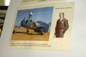 Cartel de Juan de la Cierva, Museo del Aire de Madrid