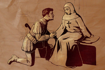 Don Juan Tenorio y Doña Inés