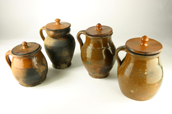 Pucheros de cerámica