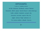 Ortografía, cacografía II