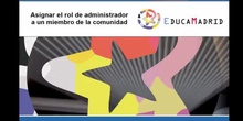 Comunidad: Asignar el rol de administrador