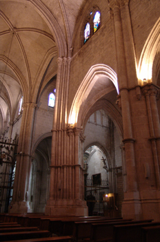 Nave de la Catedral de Burgo de Osma, Soria, Castilla y León