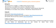Unidad Q4: Disoluciones, gases y reacciones químicas