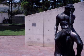 Escultura en un parque