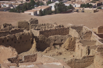 Restos del antiguo poblado, Chébika, Túnez