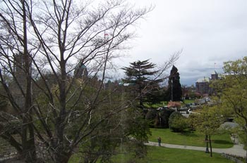 Jardines del Hotel The Empress, Victoria