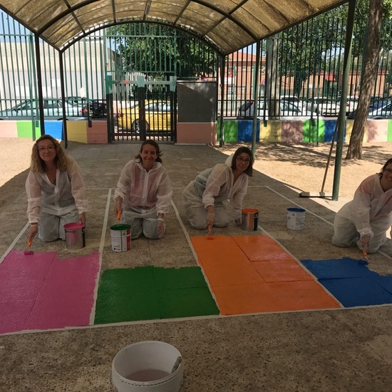 Redecoramos el patio del cole. 4