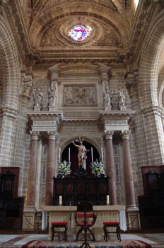 Altar mayor de la Catedral de Jerez de la Frontera, Cádiz, Andau