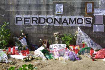 Mensaje alusivo al Atentado del 11-M